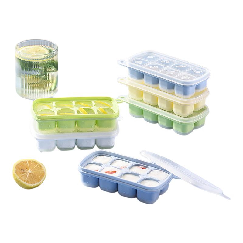 冰块模具硅胶家用自制冰格雪糕冰箱冻冰块制冰盒制冰块神器食品级