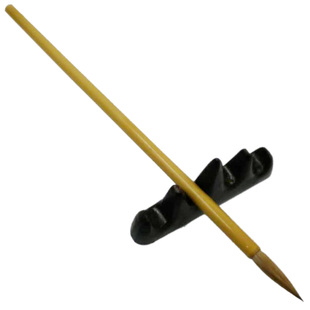 精品草帽崔毛笔狼毫大中小楷二王行草书米芾赵体魏碑画兰竹专用