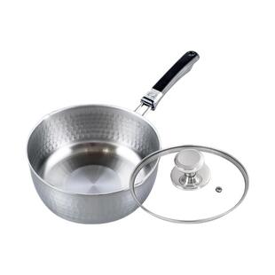 【自营】COOK-PAL日本进口吉川雪平锅不锈钢奶锅泡面锅电磁炉汤锅