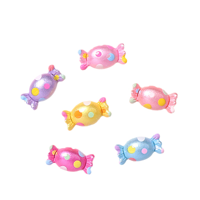 卡通diy树脂配件饰品珍珠粉糖果奶油胶手工制发夹手机壳鞋扣配饰