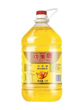 大豆油5L精炼大容量家用