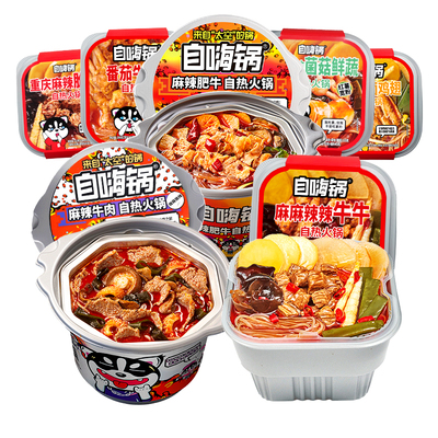 自嗨锅麻辣牛肉自热火锅
