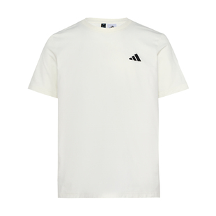简约通勤百搭休闲短袖T恤男女春季新款adidas阿迪达斯官方轻运动
