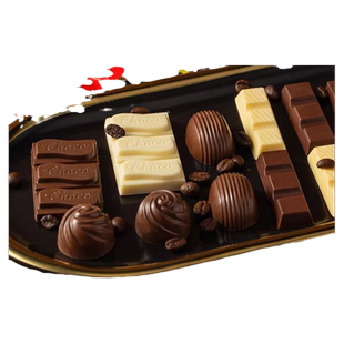全店选3件送50包零食】黑白夹心巧克力零食大礼包结婚喜糖果