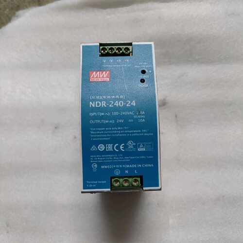 溢价-明纬开关电源。明纬轨道式开关电源 型号NDR-240