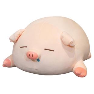 猪抱枕女生睡觉大毛绒玩具可拆洗带内胆布娃娃女孩抱着睡猪猪玩偶