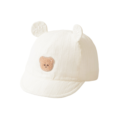 婴儿帽子春秋款男宝宝遮阳鸭舌帽