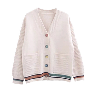 网红针织开衫毛衣外套