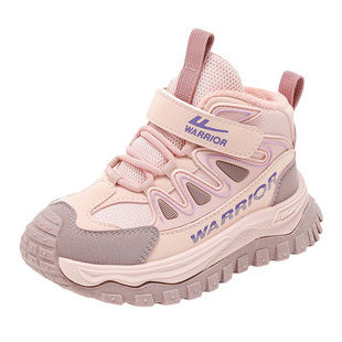 回力童鞋男童加绒二棉鞋2025冬季新款儿童校园运动鞋女童保暖冬鞋