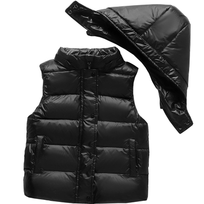 雅鹿中大童秋冬轻薄外穿羽绒马甲