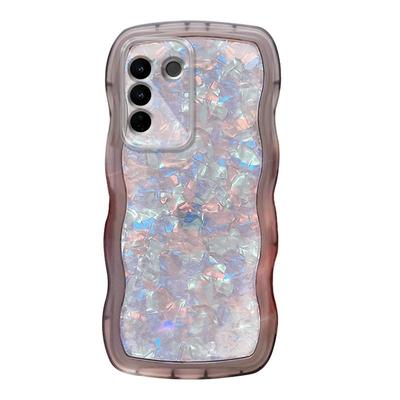 高级感贝壳苹果华为女简约手机壳