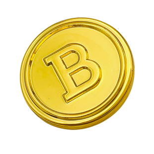 经典金色风衣大衣纽扣圆形金属西装外套上衣钮扣毛衣开衫扣子B家