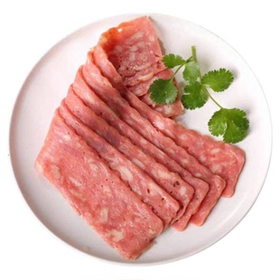 膳隆雪花培根风味肉片 烟熏肉片商用手抓饼烧烤食材冷冻半成品