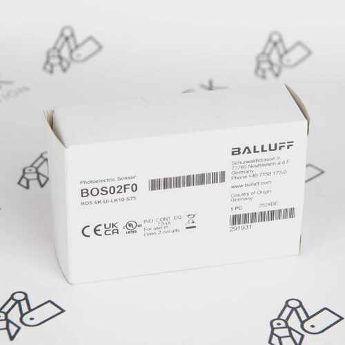Balluff BOS02F0 BOS 6K-UI-LK10-S75 Photoelectric Sensor