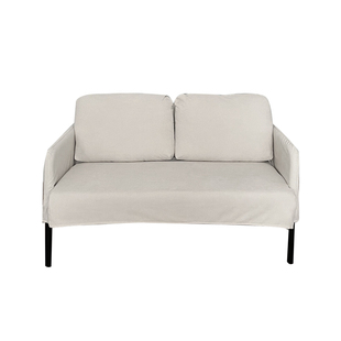 鲁斯达双人沙发套两人沙发套罩全包防尘罩简约浅灰深灰包邮