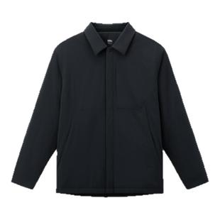 蕉下翻领气绒服男保暖防风耐磨夹克外套秋冬棉服可机洗羽绒服内胆