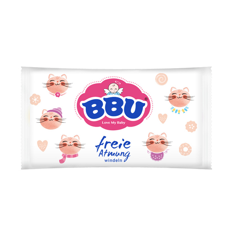 BBU自由呼吸拉拉裤婴儿超薄透气试用装天猫u先LXLXXL3片