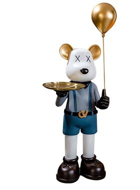 特大号暴力熊落地摆件轻奢