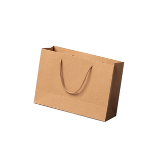 牛皮纸袋高档服装店纸质手提袋子定制礼品袋广告包装袋定做印logo
