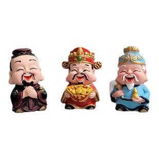 阿鸭家!无聊了摆个工位财神事业顺利解压情绪桌面小摆件电脑装饰