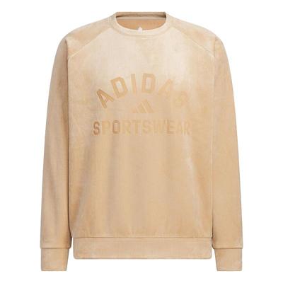 Adidas阿迪达斯男装2025冬季新款GFX KNIT SWT套头卫衣KR0220