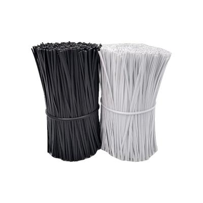 黑白色包皮扎线电镀锌铁丝扎带