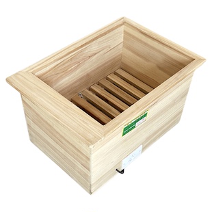 实木烤火炉电火桶桌下办公室暖脚暖腿神器家用宿舍电火箱烤火箱