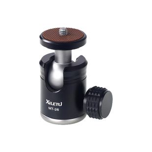 喜乐途 迷你球形云台 手机单反相机微单独脚架三脚架摄影视频球台