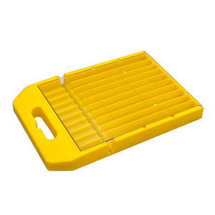 沃一木工钻头丝锥收纳盒防潮加厚PP塑料盒长盒铣刀零件整理工具盒