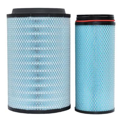 适配K2841空气滤芯解放悍威德龙F3000重汽T7h滤清器A7豪沃336 380