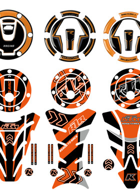 适用KTM7901290ADV油箱盖贴花