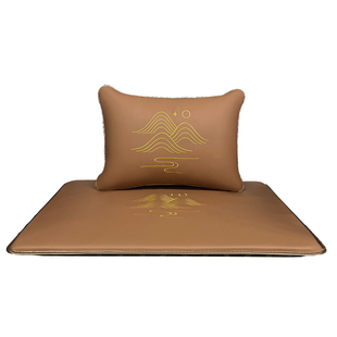 四季通用中式红木沙发皮坐垫双面两用防滑高端实木椅茶椅凉席垫子