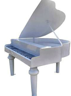 户外园林景观钢琴花架创意摆件