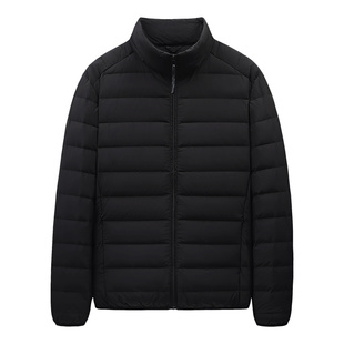 羽绒服男青少年高中生校服里面穿的衣服保暖内胆神器90绒羽r外套