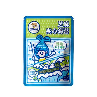 果壳里的城芝麻夹心海苔头水紫菜办公休闲零食下午茶开袋即食
