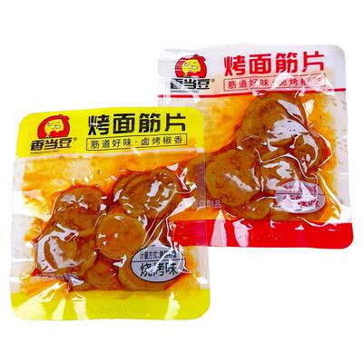 香当豆烤面筋片烧烤味香辣味