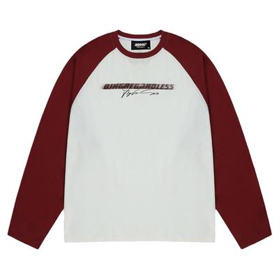 BJHG美式纯棉长袖T恤卫衣打底衫