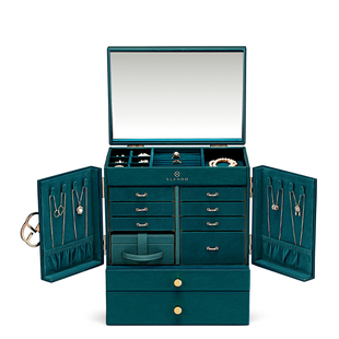 新年礼物唯兰朵首饰盒项链手表戒指大容量珠宝饰品收纳盒复古精致