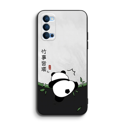 luckrider适用于opporeno4手机壳opporeno4个性5g软套pdpt00网红reno 4手机贴膜reon4硅胶保护套pdpm00卡通彩