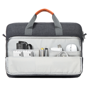 Bagasin电脑包笔记本手提斜挎男女公文包轻薄防水15.6寸联想y9000p拯救者r9000p14寸华硕戴尔17寸大容量适用