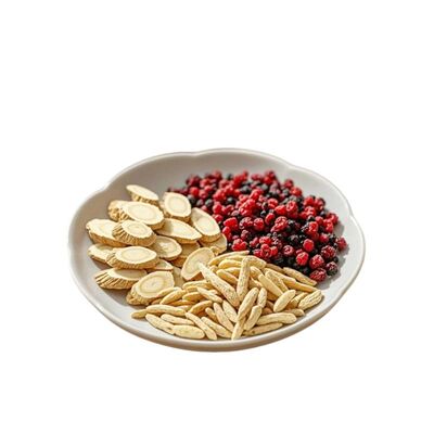 黄芪麦冬五味子茶中药材生脉散止自汗虚汗茶泡水喝官方旗舰店气虚