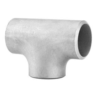 2205不锈钢冲压无缝三通57工业不锈钢焊接三通76等径冲压对焊三通