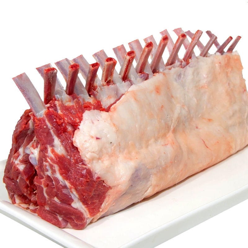 东来顺内蒙羔羊十二肋法式战斧羊排原切生羊肉12骨西餐烧烤食材