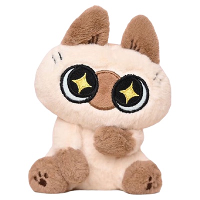 暹罗猫小豆泥系列毛绒挂件