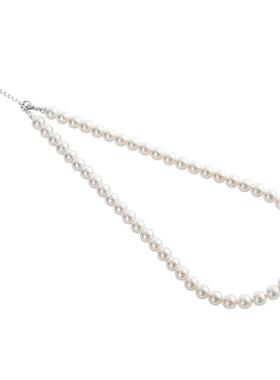 osewaya仿珍珠项链日常精致感