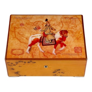 高端醒茄盒进口雪松木淳化雪茄盒大容量保湿盒雪茄便携养茄盒子