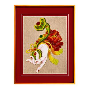 佛手莲花 景韵阁掐丝珐琅Diy手工材料包非遗手作手工釉料画