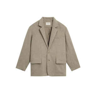 BODYDREAM BM新款廓形含羊毛呢西装男秋冬大衣高级感休闲西服外套