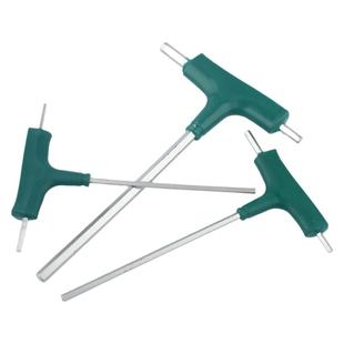 三用T型内六角扳手单个内六方螺丝刀六棱角扳手平头6角板手带手柄