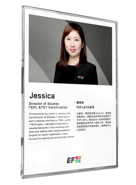 亚克力悬浮相框免打孔